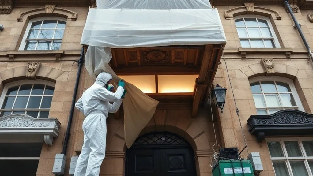 Listed Building Asbestos Removal in Palmers Green — HSE-licensed specialists